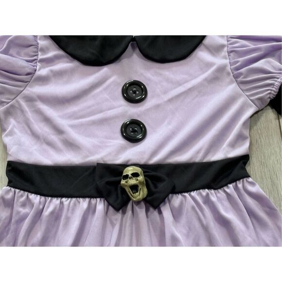 Incharacter Dead Dolly Creepy Ceramic Doll Tweens Girls Halloween Costume Size L - Picture 5 of 12